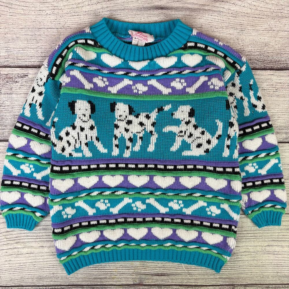 Vintage 1990s Pink Lemonade Mercerized Coogi Style Sweater